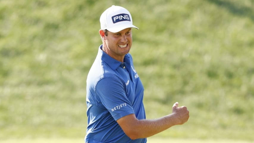 Harris English wins Travelers Championship in eight-hole playoff