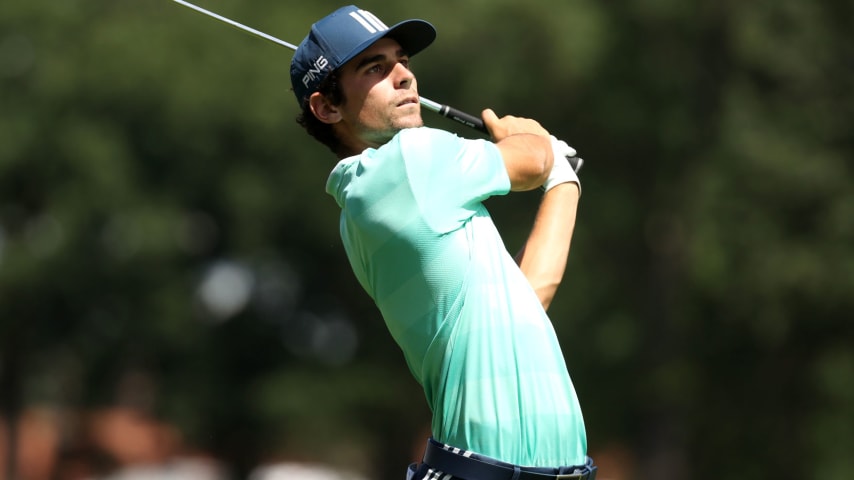 Joaquin Niemann, Tom Lewis share lead at Rocket Mortgage Classic