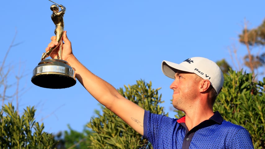 Justin Thomas honors grandfather with tattoo