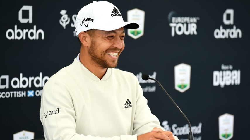 Xander Schauffele making first start as a married man in Scotland