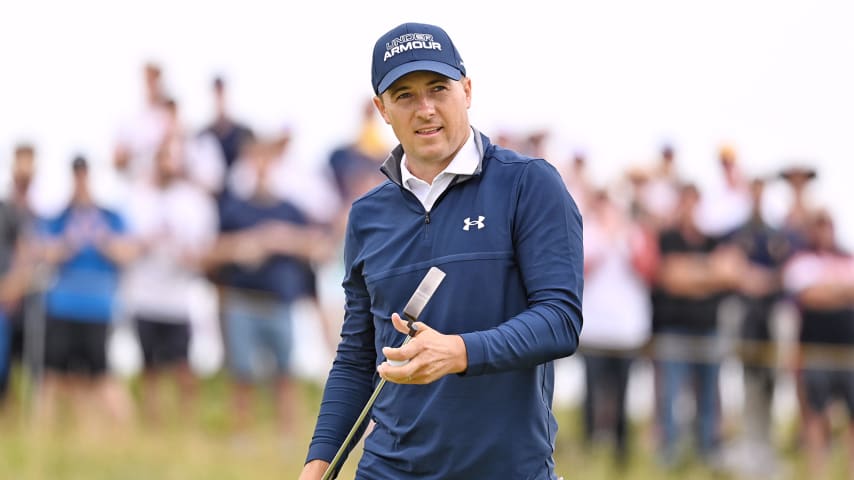 Confident Jordan Spieth sends early Open warning shot