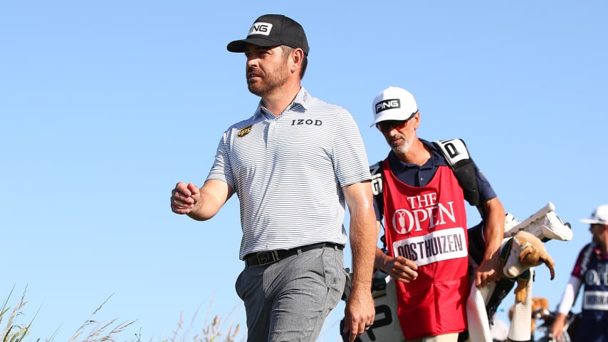 Louis Oosthuizen looks to overcome close calls on Sunday at The Open