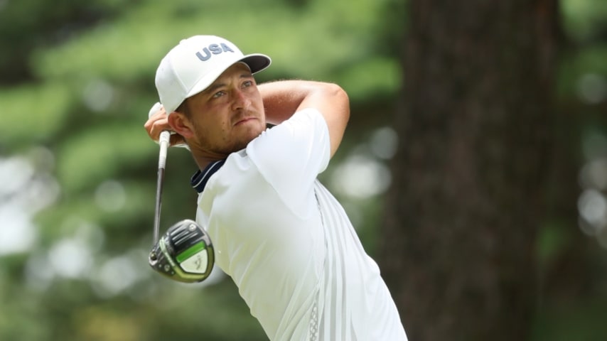 Xander Schauffele holds one-shot lead at The Olympics