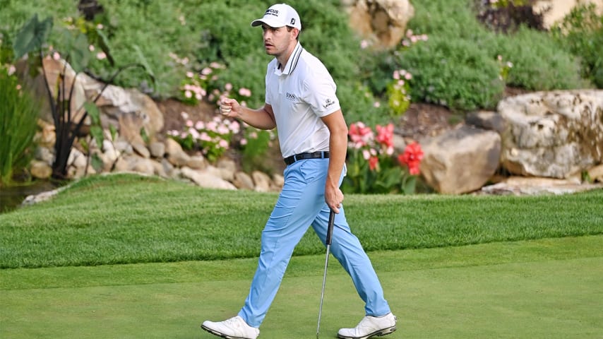 Patrick Cantlay comes up clutch to win in playoff at BMW Championship