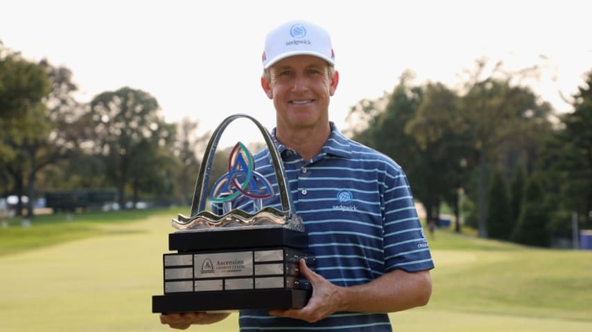 David Toms beats Dicky Pride in playoff at Ascension Charity Classic