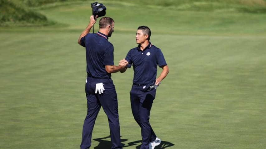 U.S. team takes largest lead ever against Europe at Ryder Cup