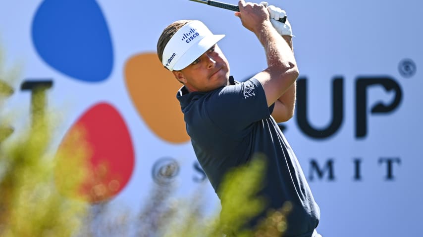 Keith Mitchell builds five-shot lead at THE CJ CUP @ SUMMIT