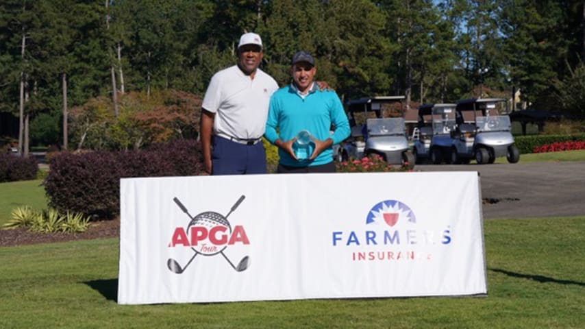 Davin White rally tops Tim O'Neal on APGA Tour at Farmers Insurance Fall Series 2nd tourney