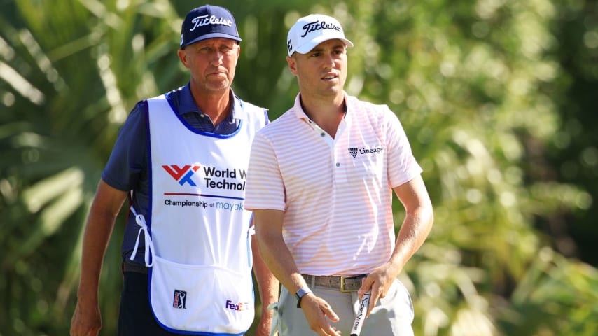 Justin Thomas ready for Sunday chase at World Wide Technology Championship