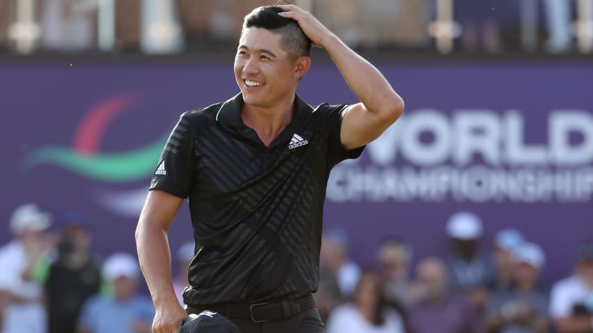 Collin Morikawa wins in Dubai, 1st American to be No 1 in Europe