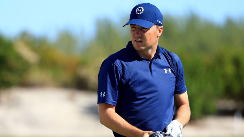 Penalized two strokes for accidentally using 17th tee