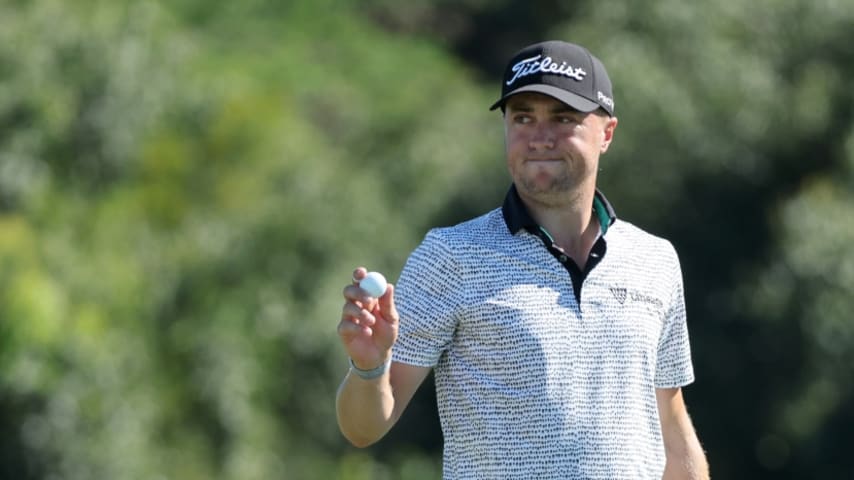 Justin Thomas and Jon Rahm light up Kapalua with course record 61’s