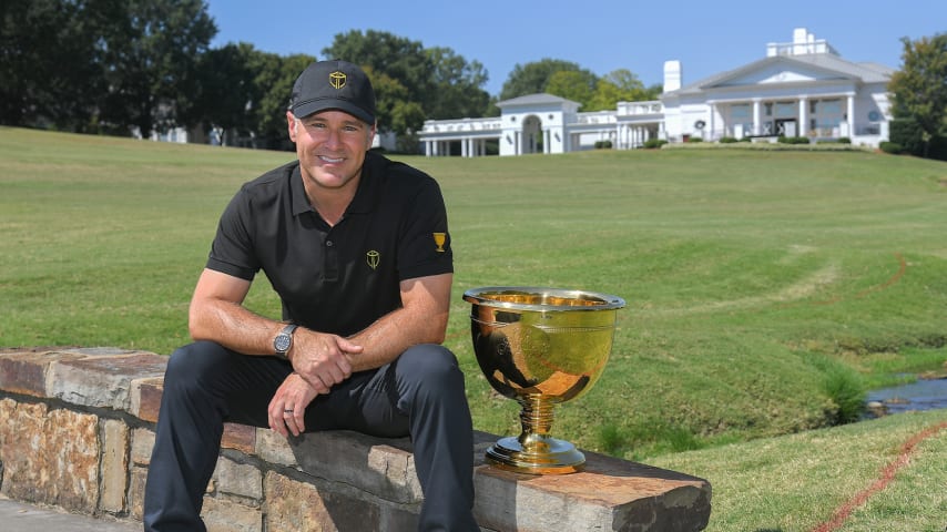 Captain Trevor Immelman says his International Team is trending upward