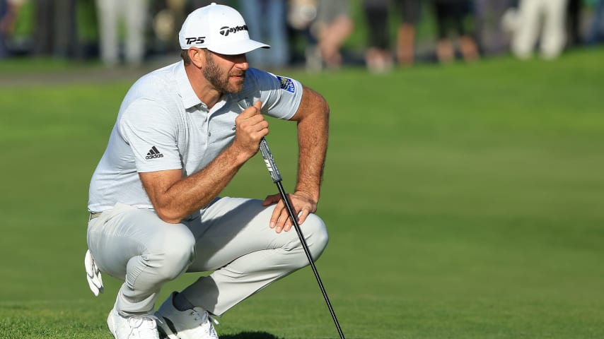 Dustin Johnson off to strong start after long layoff