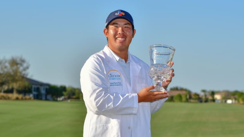 Byeong Hun An wins LECOM Suncoast Classic as Michael Gellerman four-putts 72nd hole