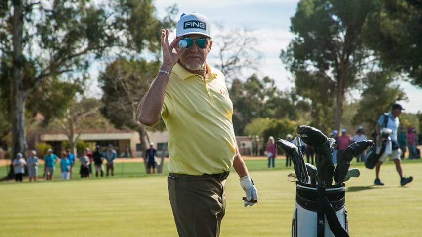 Two holes-in-one for Miguel Angel Jimenez in Cologuard Classic victory