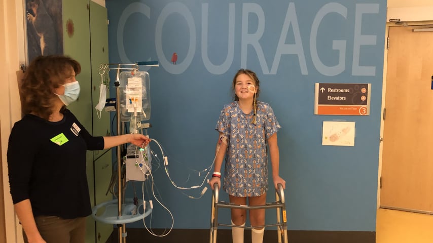 Marc Leishman and wife connect with sepsis survivor at Bay Hill