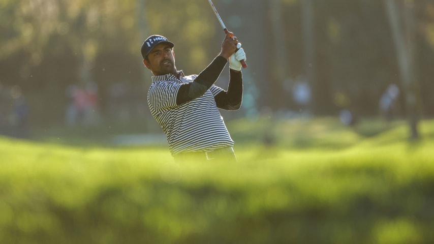 Anirban Lahiri leads by one at THE PLAYERS Championship