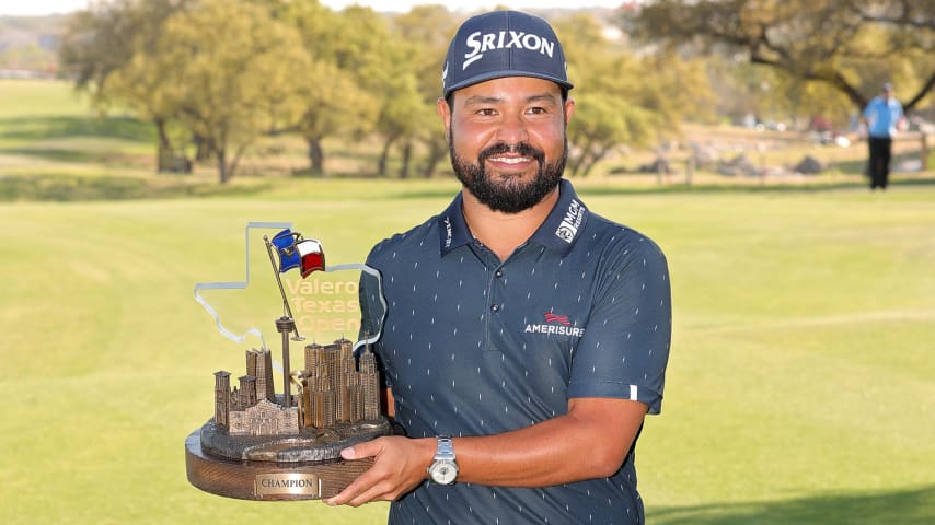 J.J. Spaun overcomes doubts to secure first TOUR title at Valero Texas Open