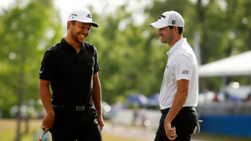 Patrick Cantlay and Xander Schauffele go wire-to-wire in win at Zurich Classic