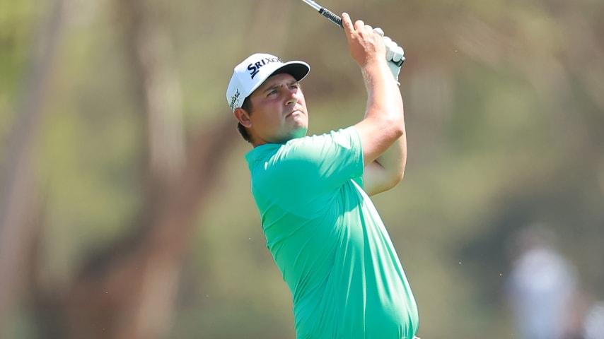 PUERTO VALLARTA, MEXICO - APRIL 28: Andrew Novak of United States plays his shot from the 15th tee during the first round of the Mexico Open at Vidanta on April 28, 2022 in Puerto Vallarta, Jalisco. (Photo by Hector Vivas/Getty Images)