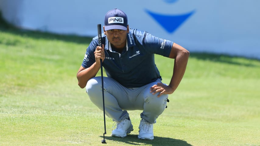 Sebastian Munoz sets course record with a 12-under 60 first round 