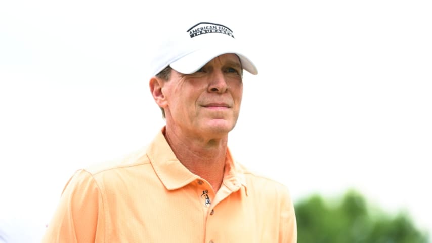 Steve Stricker leads by three at Regions Tradition