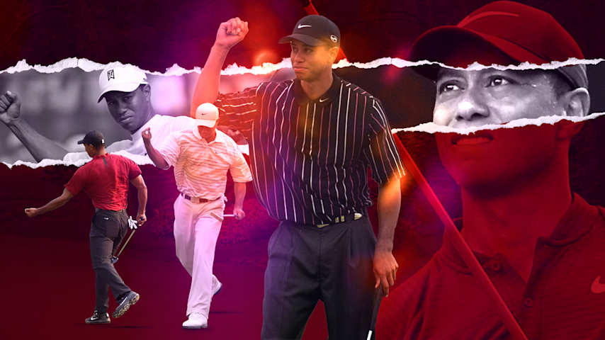 Tiger Woods' 10 lowest rounds in major championship history