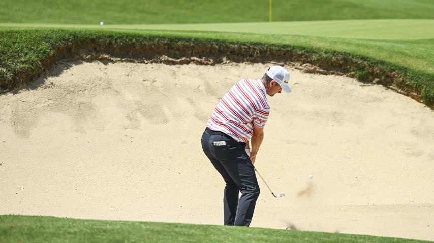 TULSA, OK - MAY 19:  during the first round of the 2022 PGA Championship at Southern Hills Country Club on May 19, 2022, in Tulsa, Oklahoma. (Photo by Keyur Khamar/PGA TOUR via Getty Images)