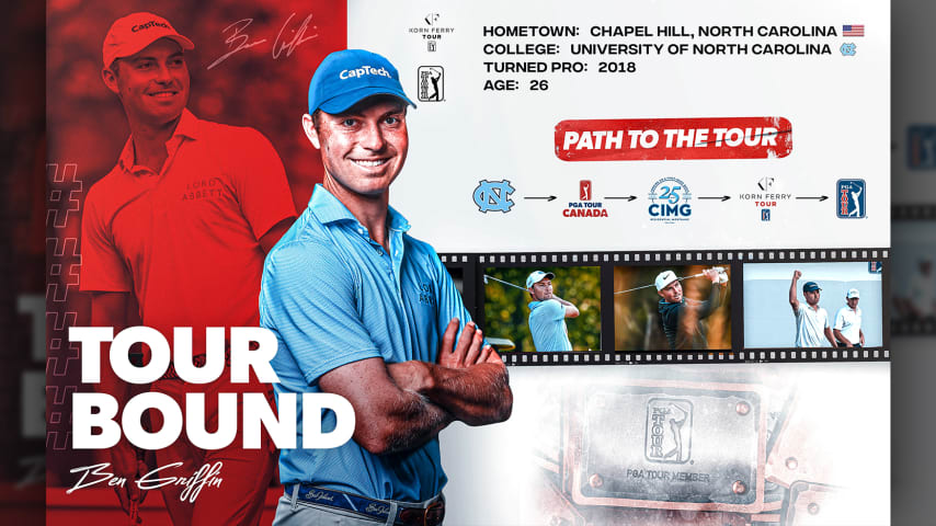 Former loan officer Ben Griffin clinches first PGA TOUR card