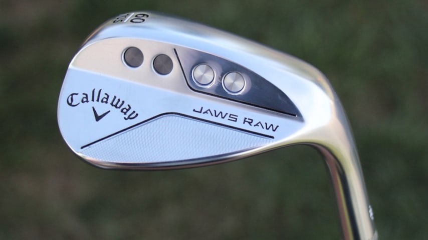 A closer look at the new Callaway Jaws Raw wedges