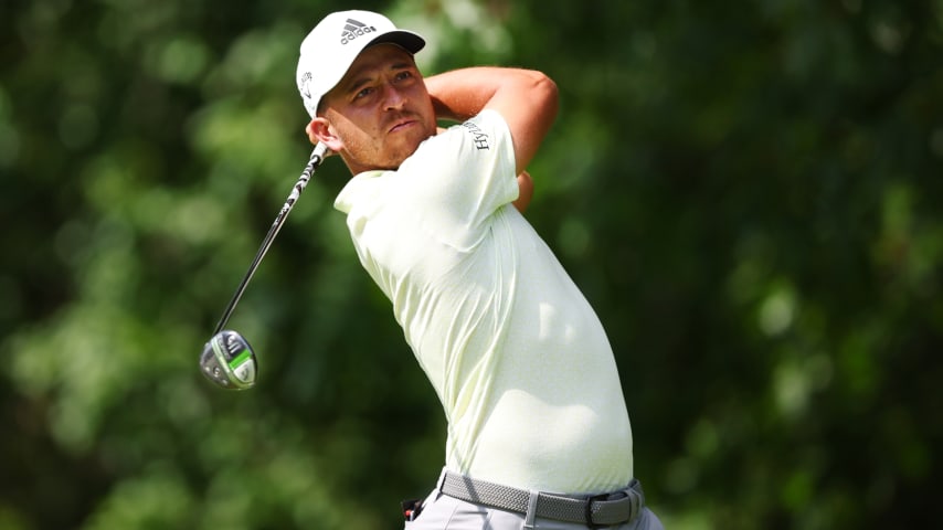 Xander Schauffele shoots 63 to take five-shot lead at Travelers