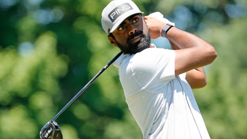 Sahith Theegala back in contention at Travelers Championship