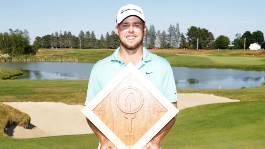 Pierceson Coody earns first Korn Ferry Tour title at the Live and Work in Maine Open