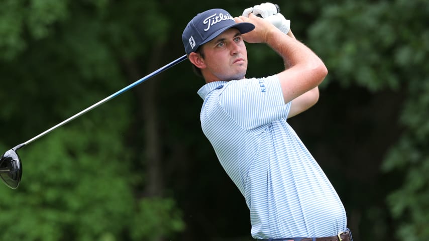 J.T. Poston takes three-shot lead into Sunday at John Deere Classic