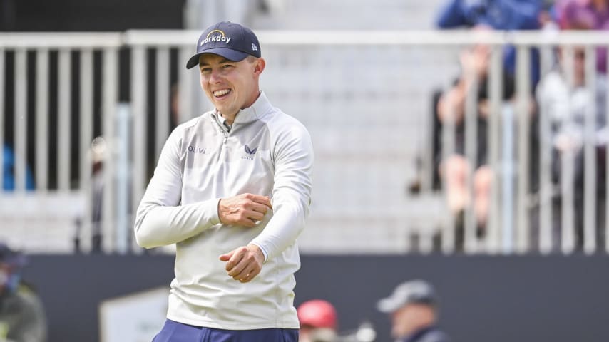 NORTH BERWICK, SCOTLAND - JULY 08: during the second round of the Genesis Scottish Open at The Renaissance Club on July 08, 2022 in North Berwick, Scotland. (Photo by Keyur Khamar/PGA TOUR via Getty Images)