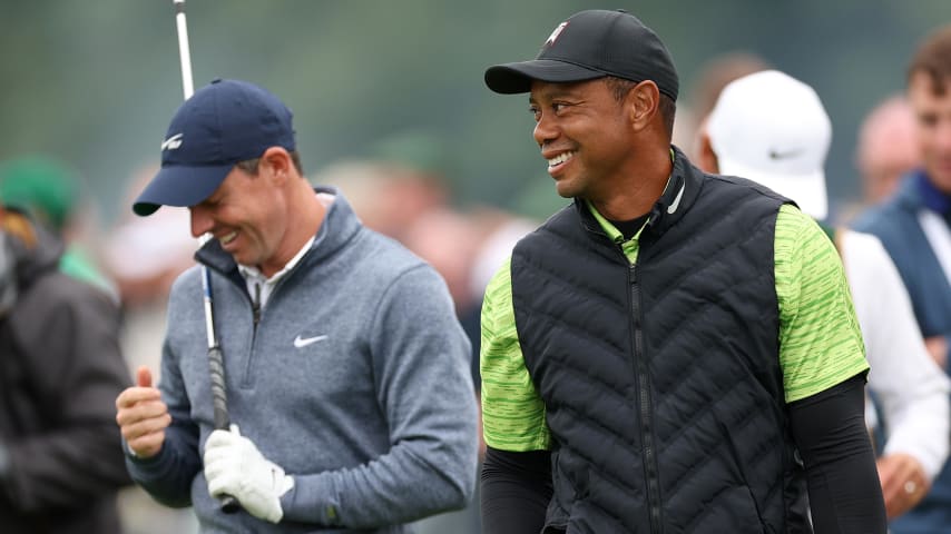 Tiger Woods, Rory McIlroy play Ballybunion before The Open