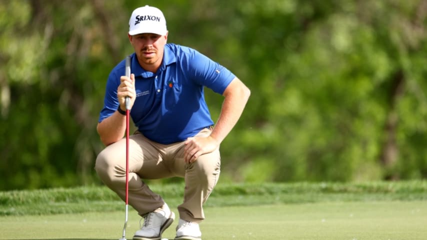 Three players share 18-hole lead at Price Cutter Charity Championship presented by Dr Pepper