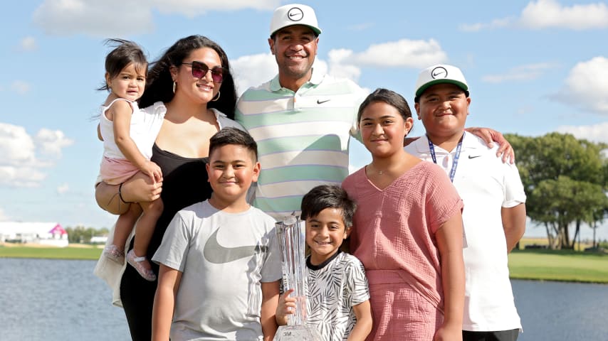 Tony Finau’s heart-warming, and hilarious, ball markings