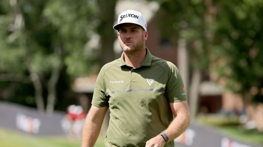 Taylor Pendrith leads by one at Rocket Mortgage Classic