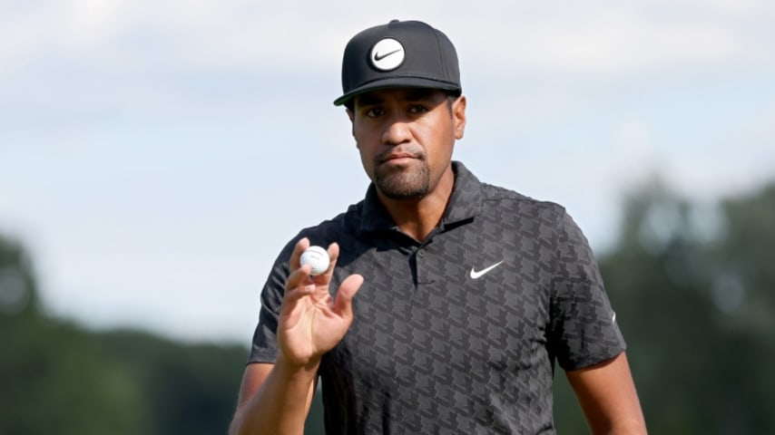 Tony Finau, Taylor Pendrith share 54-hole lead at Rocket Mortgage Classic