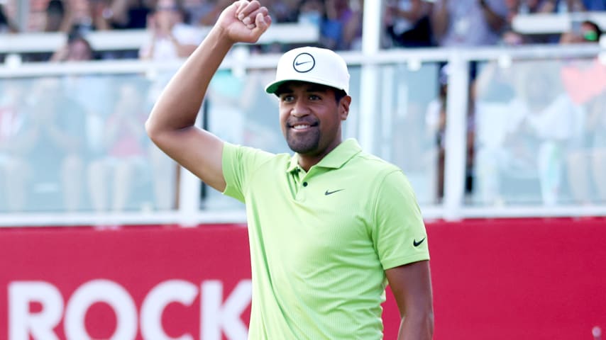 Tony Finau wins Rocket Mortgage Classic for second straight PGA TOUR victory