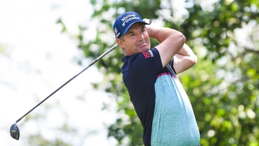 Padraig Harrington leads by one at Shaw Charity Classic