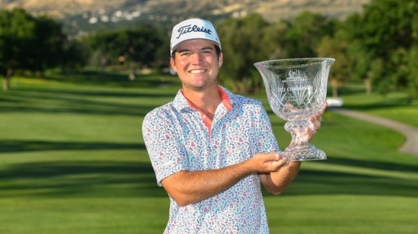 Rookie Andrew Kozan goes low to win Utah Championship presented by Zions Bank