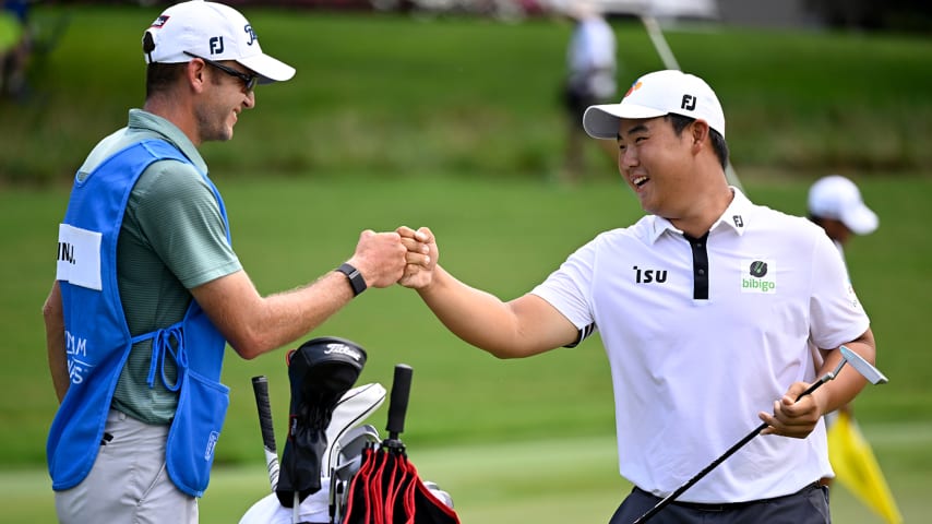 Winner's Bag: Tom Kim, Wyndham Championship