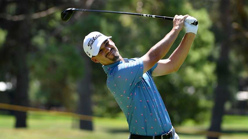 Who clinched a PGA TOUR card Sunday at Albertsons Boise Open
