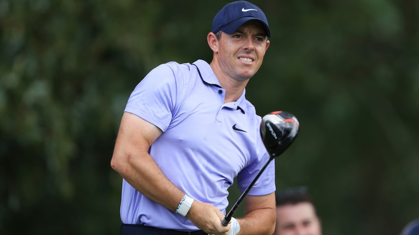 Triple, eagle highlight Rory McIlroy’s topsy-turvy start to TOUR Championship