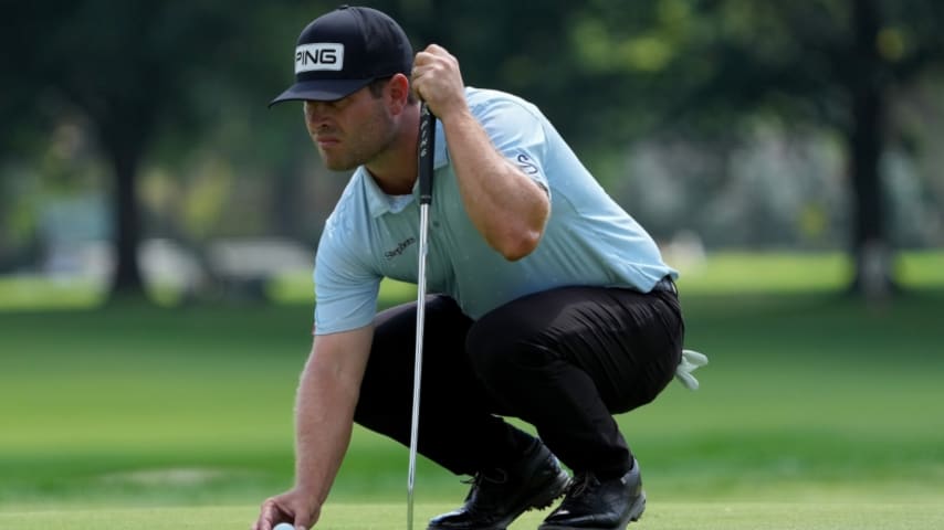 David Lingmerth maintains lead, field closes in at Nationwide Children’s Hospital Championship