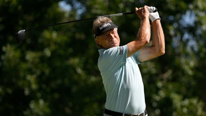 Bernhard Langer, Padraig Harrington share lead at Ascension Charity Classic