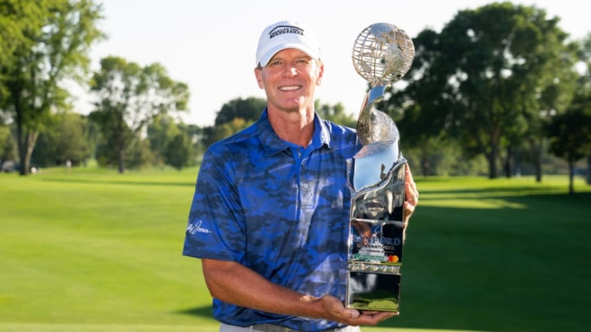 Steve Stricker wins in playoff at Sanford International